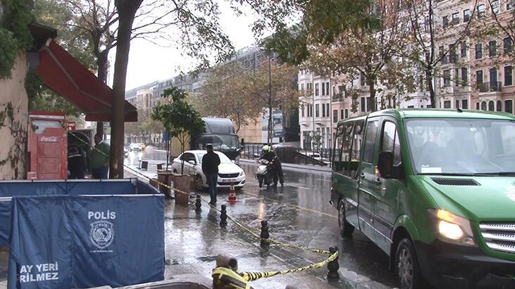 Beyoğlu'nda cadde ortasında ceset bulundu