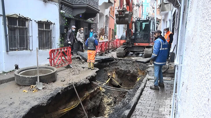 Beyoğlu'nda doğal gaz paniği