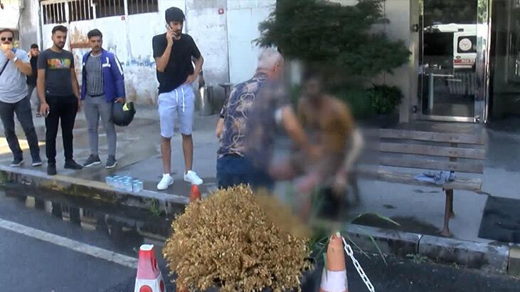 Beyoğlu'nda inşaatta yangın: 6 işçi yaralandı