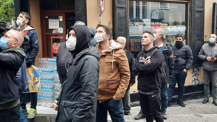 Beyoğlu’nda panik anları! Vatandaşlar sokağa döküldü