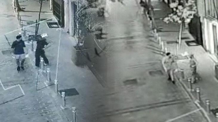 Beyoğlu'nda pitbullu gaspçılar yakalandı