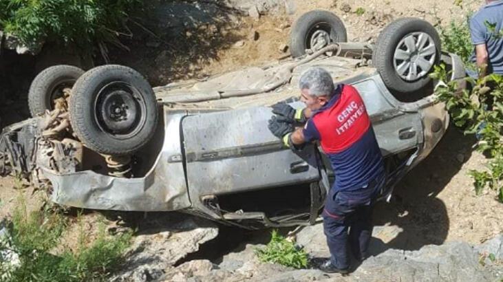 Bingöl'de kahreden kaza! Baba ve 2 aylık kızı öldü