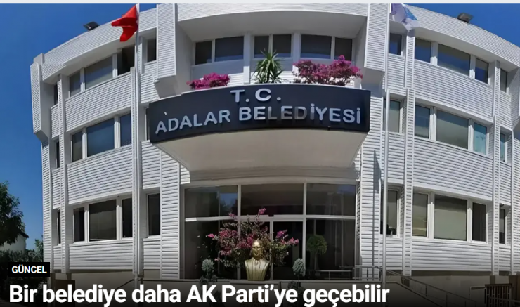 Bir belediye daha AK Parti’ye geçebilir