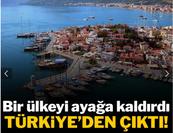Bir ülkeyi ayağa kaldırdı, Türkiye'de olduğu ortaya çıktı