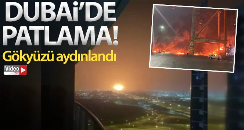 Birleşik Arap Emirlikleri’nin (BAE) Dubai kentinde bulunan Cebel Ali Liman’ında demirli bir gemide patlama meydana geldi. Patlama sonrası limanda yangın çıktı.