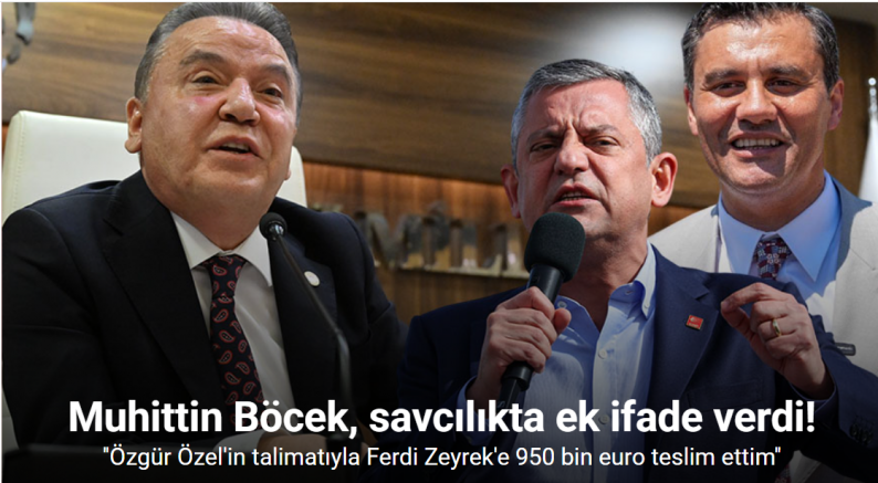 Böcek’ten yeni ifade: 