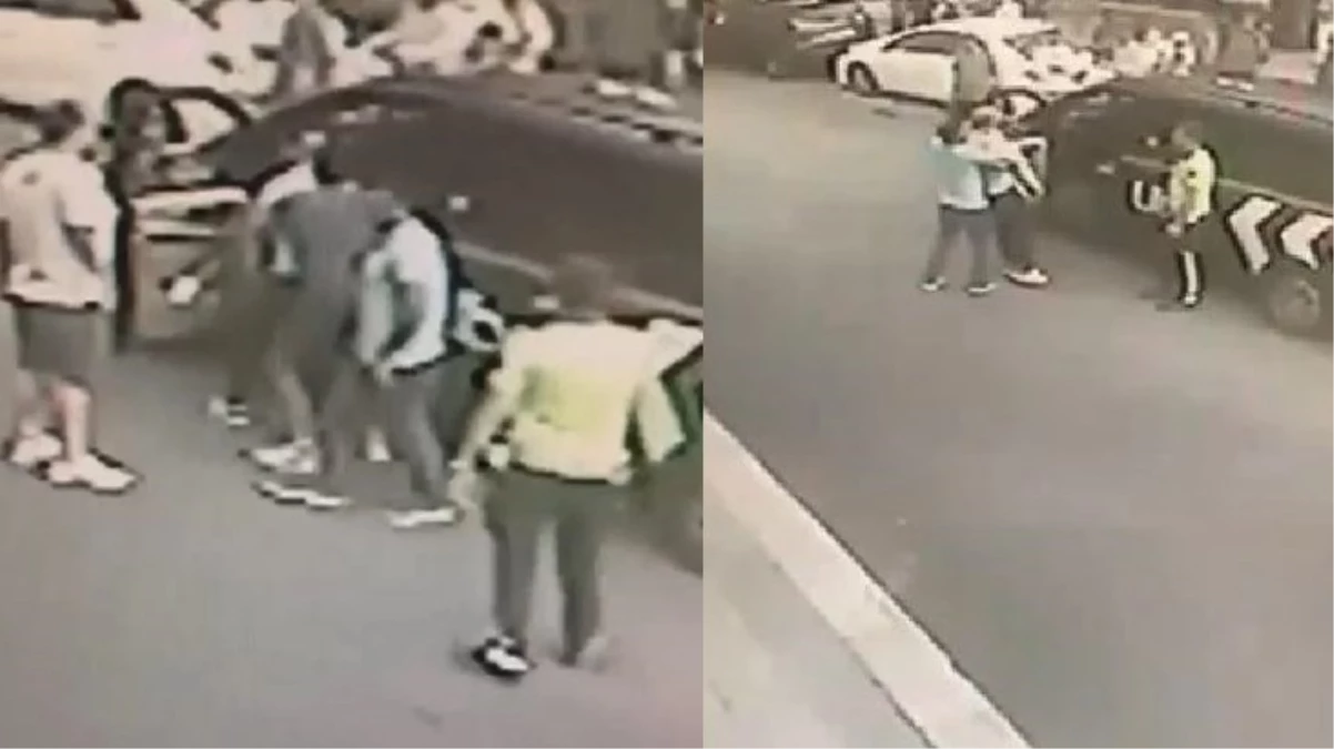 Boğazına sakız kaçan şoför 'heimlich' manevrasıyla kurtarıldı!