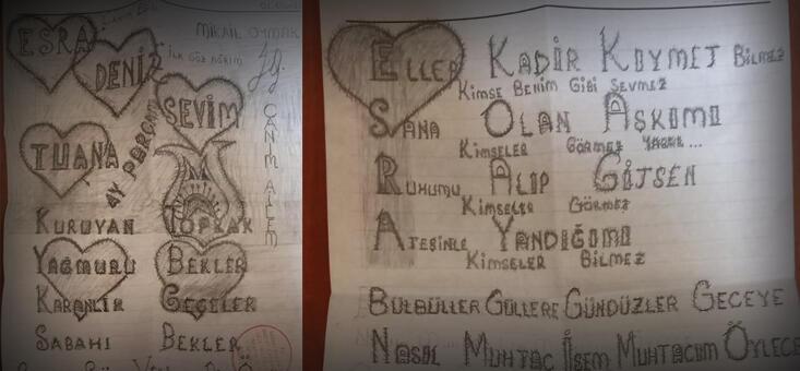 Boğazını falçatayla kesti, hapishaneden mektup gönderdi!