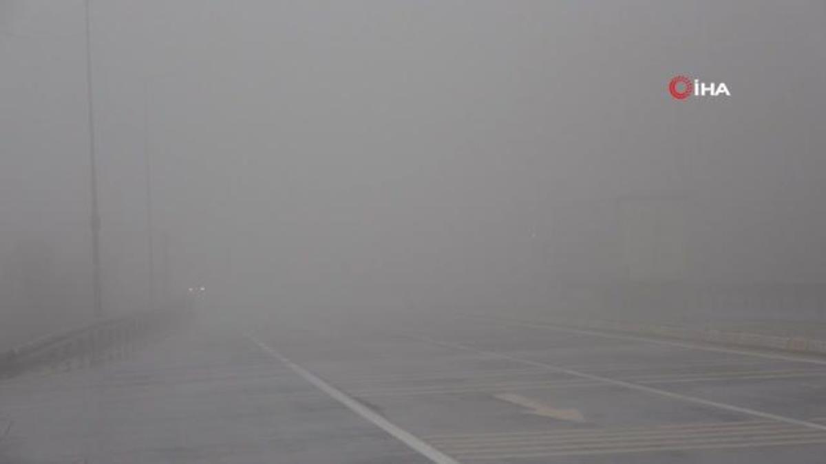 Bolu Dağı'nda yoğun sis: Görüş mesafesi 20 metreye kadar düştü