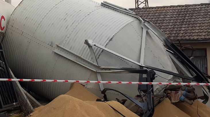 Bolu'da üzerine yem silosu devrilen kişi hayatını kaybetti