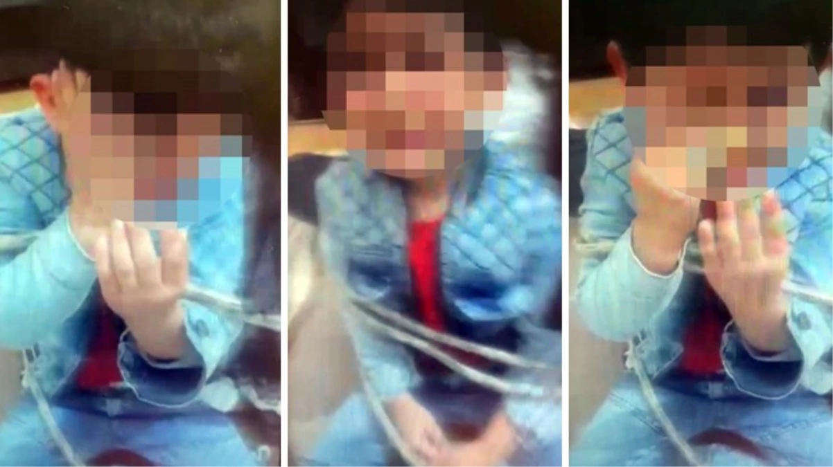 Böyle baba olmaz olsun! Çocuklarını evin ortasında birbirlerine bağlayıp dövdü
