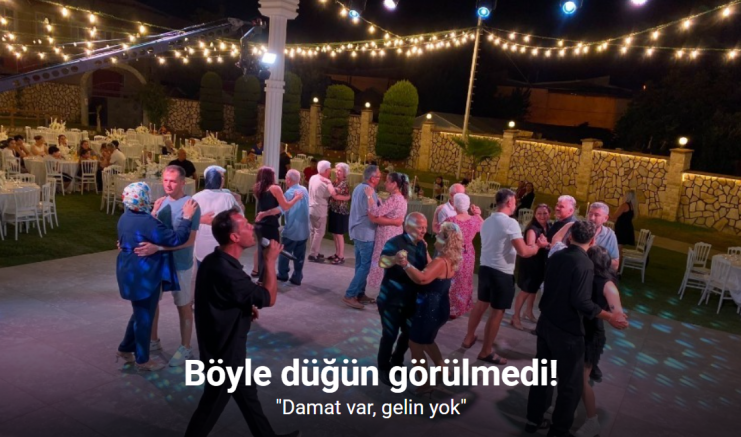 Böyle düğün görülmedi: