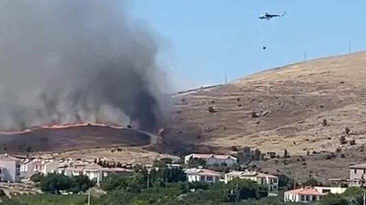 Bozcaada’da yangın! Sebebi ortaya çıktı