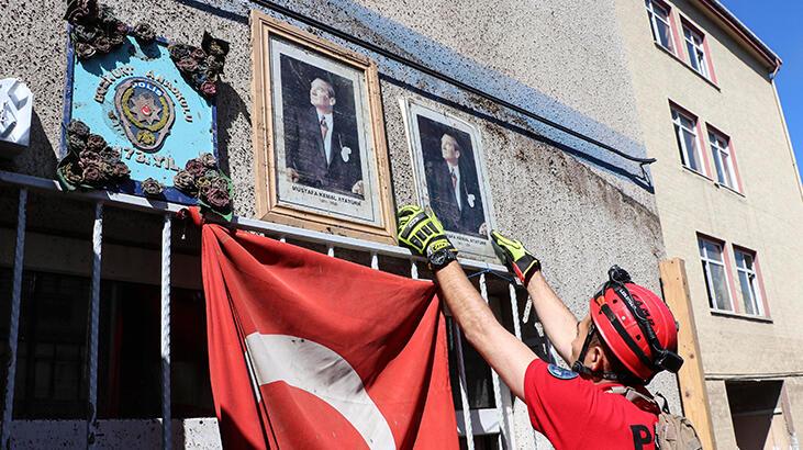 Bozkurt'ta selin izleri siliniyor
