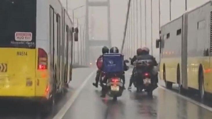 Bu görüntü çok konuşuldu! Motosiklet sürücülerinden teşekkür ziyareti