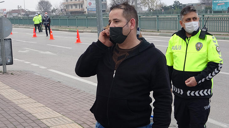 Bu kadarına pes! İzin belgesi soran polise 'WhatsApp' grubunu gösterdi