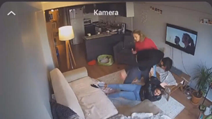 Bu kez yer Şişli! Erkek arkadaş şiddeti anbean kaydedildi