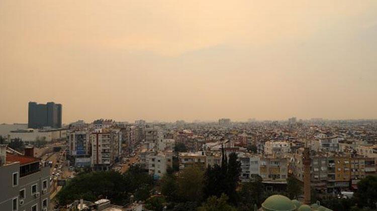 Burdur'da orman yangını! Dumanlar Antalya'yı kapladı