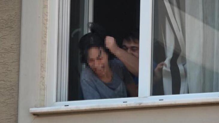 Bursa'da kabus dolu dakikalar! Eşi bıçakla rehin aldı, polisler son anda kurtardı