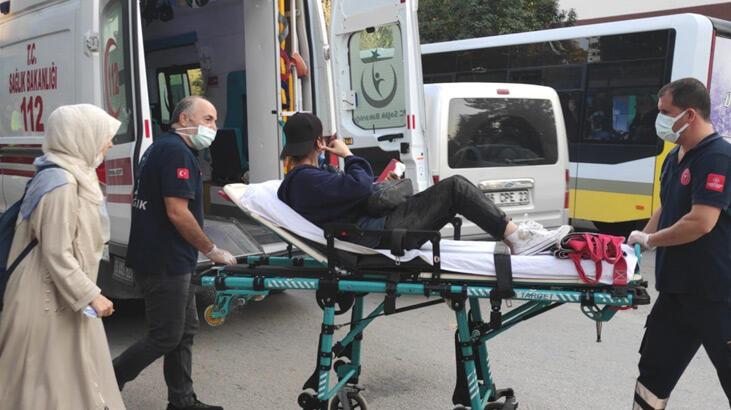 Bursa'da motosiklet yayaya çarptı: 2 yaralı