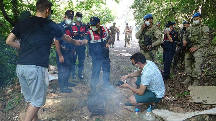 Bursa'da Özet Harekat timleriyle 'orman yangını' önlemi!