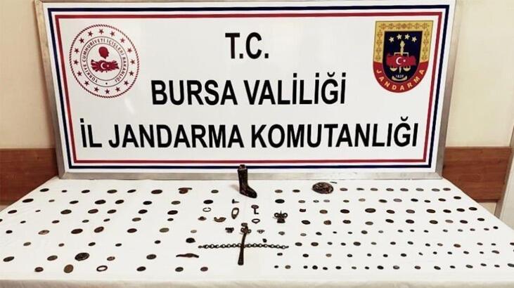 Bursa'da tarihi eser operasyonu: 5 gözaltı