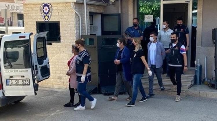 Bursa'da uyuşturucu ticareti yapan akrabalardan 2'si tutuklandı