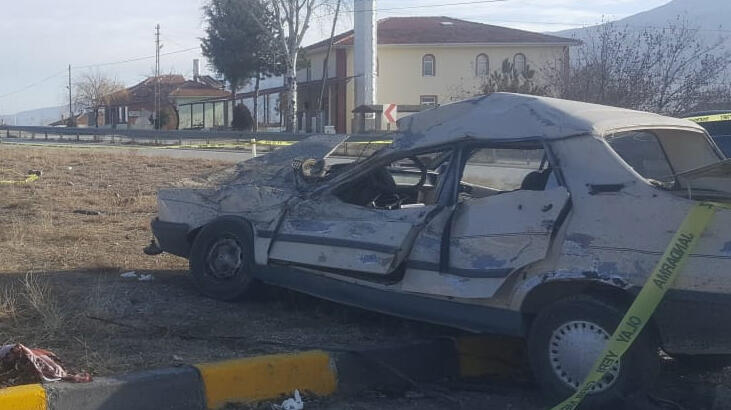 Büyük kaza: 2 ölü, 2 yaralı