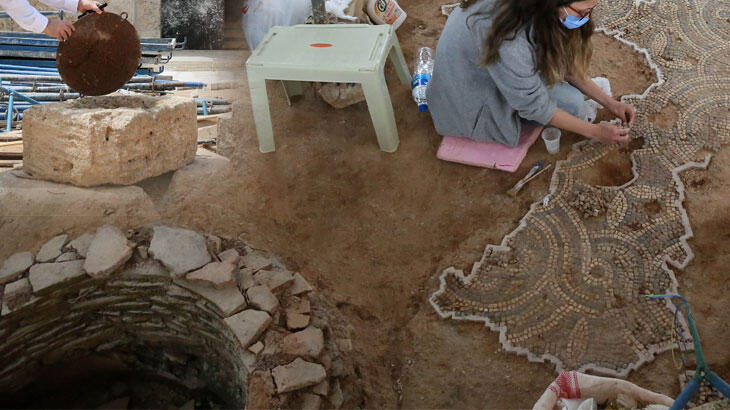 Cami bahçesinde kazı yaparken bulundu! Heyecan yarattı