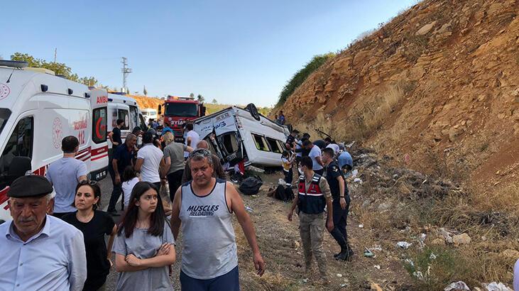 Can pazarı! Minibüs devrildi, çok sayıda kişi yaralandı