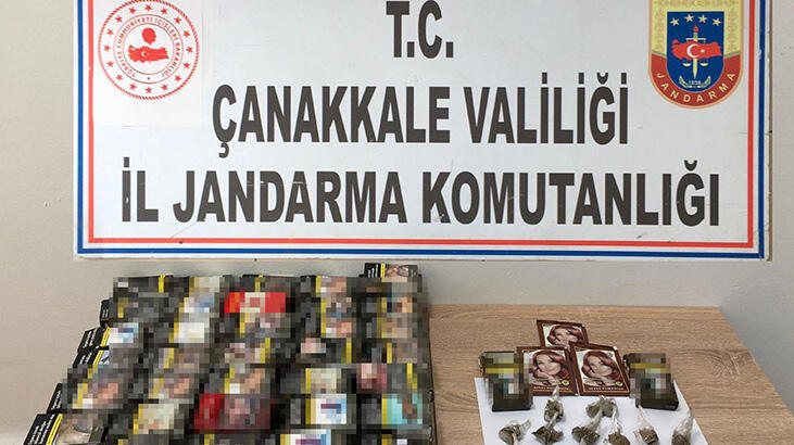 Çanakkale'de uyuşturucu operasyonu