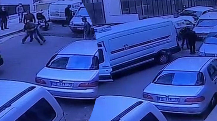 Çarpan sürücüye kurşun yağdıran maganda kamerada