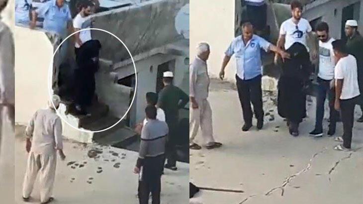 Çarşaf giyip, hırsızlık için girdiği evde uyuyakaldı