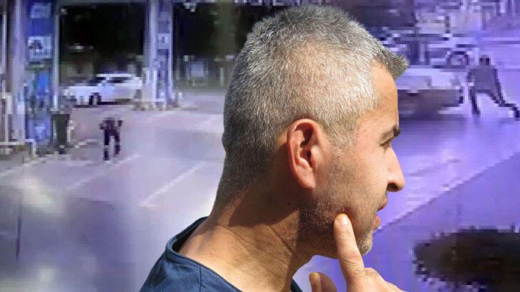 Çatışmada arada kalan çalışanın vurulma anı kamerada