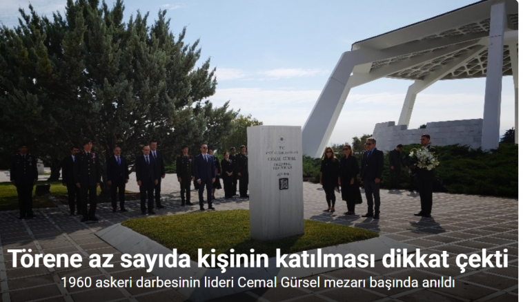 Cemal Gürsel mezarı başında anıldı