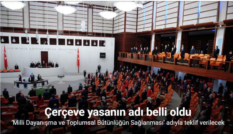 Çerçeve yasanın adı belli oldu