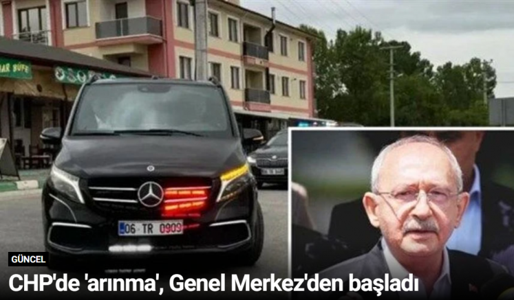 CHP'de 'arınma', Genel Merkez'den başladı