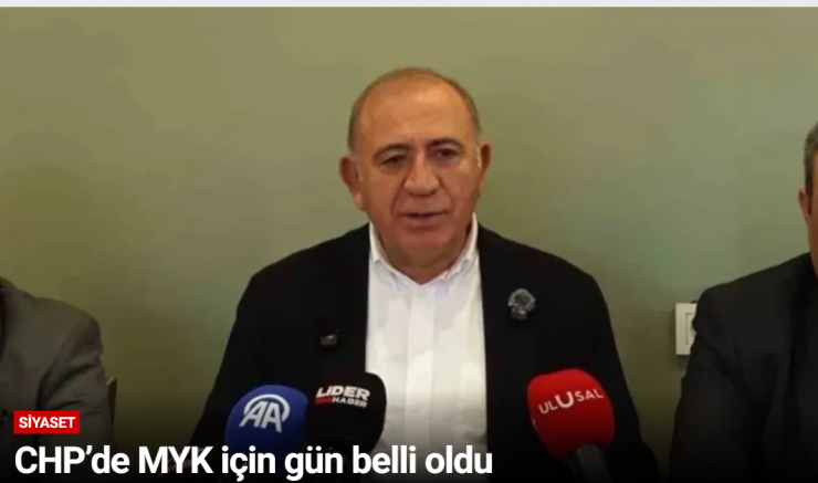 CHP’de MYK için gün belli oldu