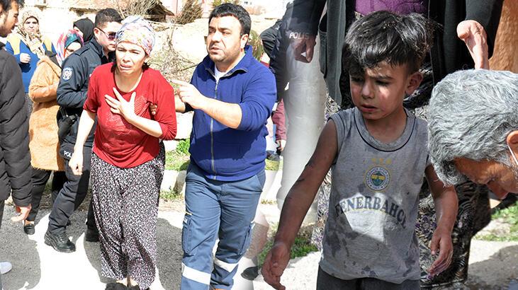 Çığlıklara koşup, 5 aylık bebeği alevlerin arasından çıkardı