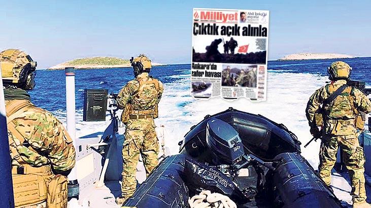 Çıkacağız değil, biz zaten Kardak’tayız