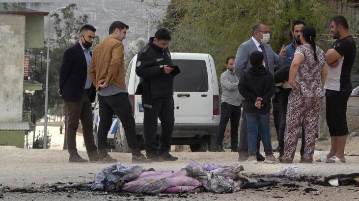 Cinsel istismarla suçlanan aile evi terk etti, komşuları eşyalarını ateşe verdi