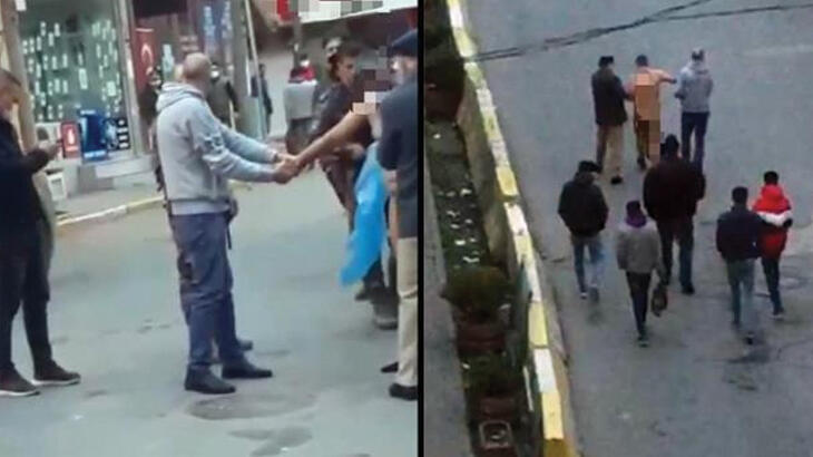 Çırılçıplak soyup mahallede gezdirdiler