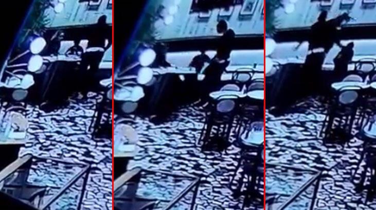 Çocuğunun önünde kocası tarafından dövüldü