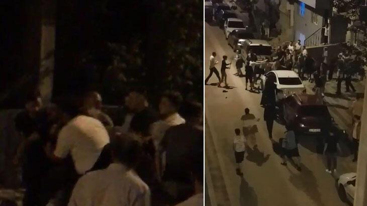 Çocukların kavgasına aileler de katıldı! Ortalık savaş alanına döndü
