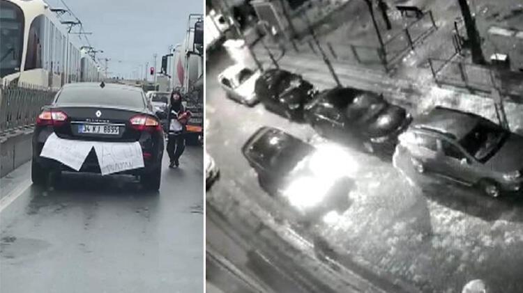 'Çok acemiyim' yazısıyla dolaşıyordu