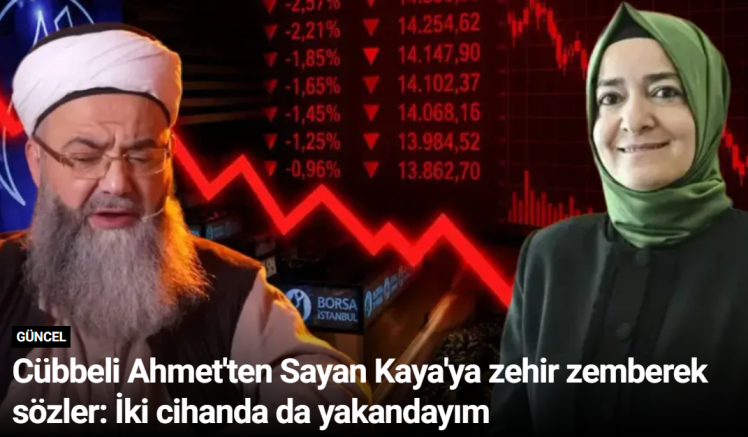 Cübbeli Ahmet'ten Sayan Kaya'ya zehir zemberek sözler: İki cihanda da yakandayım