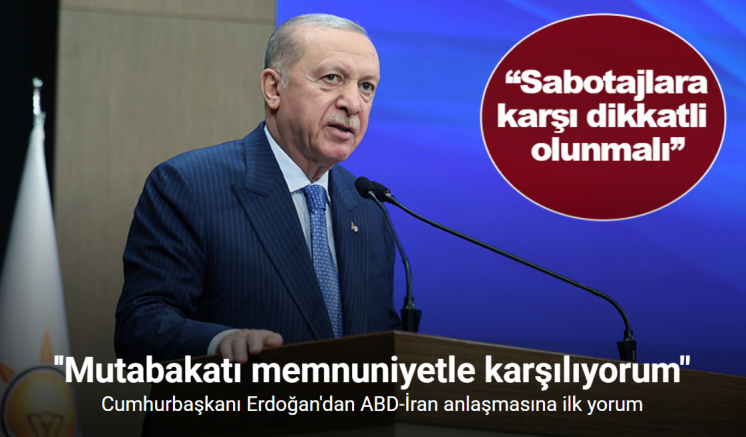 Cumhurbaşkanı Erdoğan: 