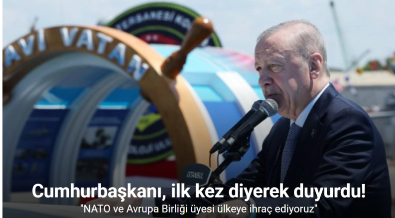 Cumhurbaşkanı Erdoğan: 