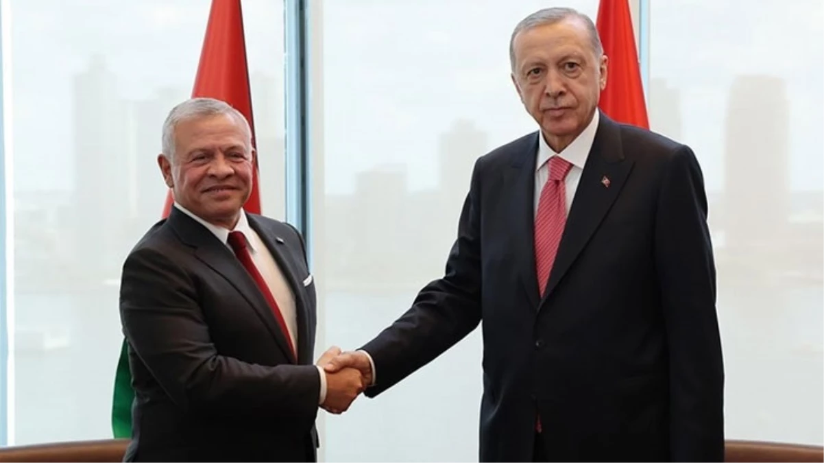 Cumhurbaşkanı Erdoğan'dan Filistin diplomasisi: Ürdün Kralı 2. Abdullah ile görüştü