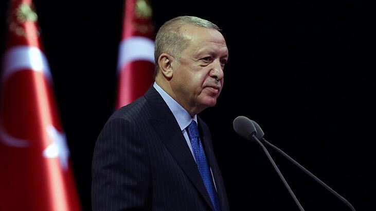 Cumhurbaşkanı Erdoğan'dan şehit ailesine başsağlığı mesajı